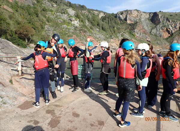 Coasteering
